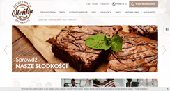Desktop Screenshot of cukiernia-olenka.pl